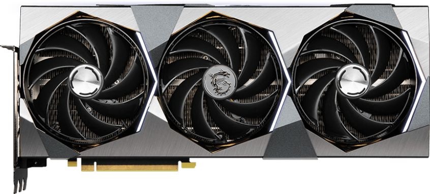 Видеокарта MSI PCI-E 4.0 RTX 4070 Ti SUPRIM X 12G NVIDIA GeForce RTX 4070TI 12288Mb 384 GDDR6X 1800/19000 HDMIx1 DPx3 HDCP Ret
