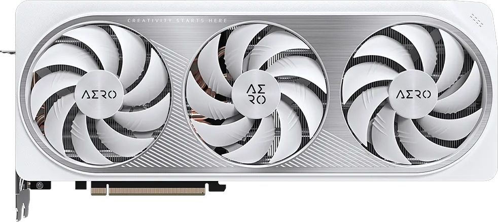 Видеокарта Gigabyte PCI-E 4.0 GV-N407TAERO OC-12GD NVIDIA GeForce RTX 4070TI 12288Mb 384 GDDR6X 1710/19000 HDMIx2 DPx3 HDCP Ret