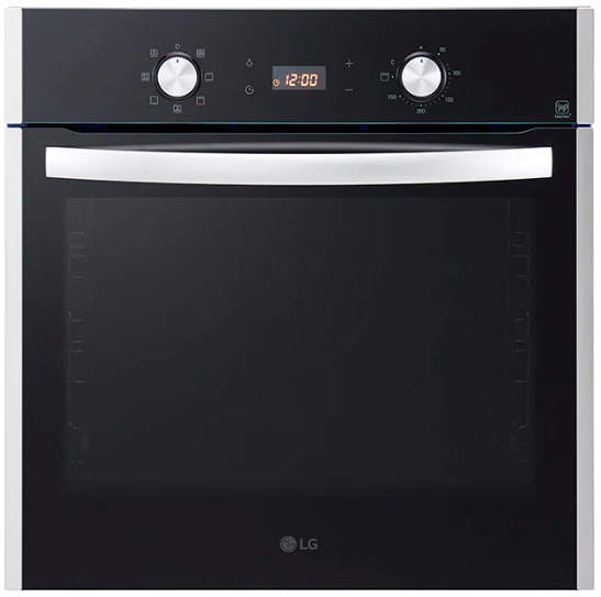 Духовой шкаф Электрический LG LB645E129T1 стекло черное/нержавеющая сталь