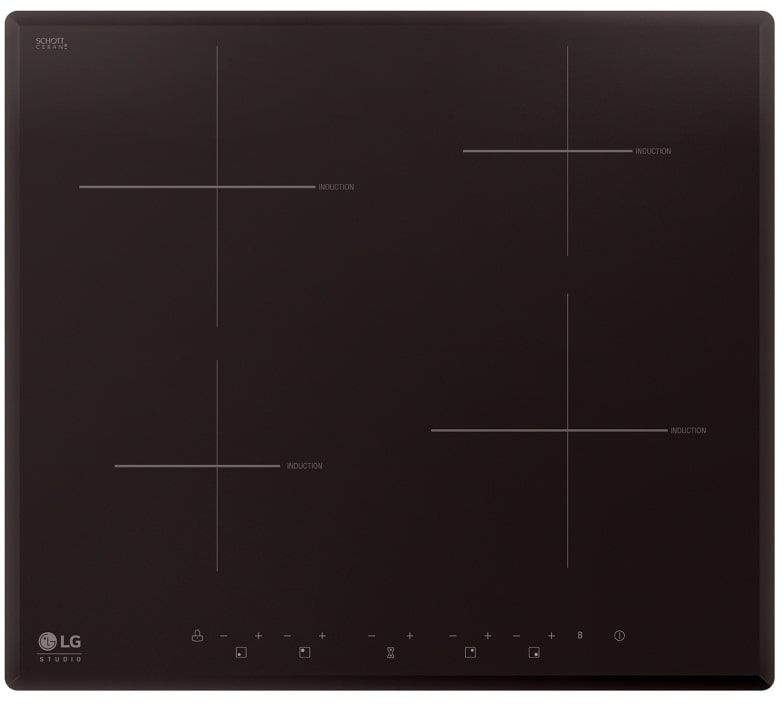 Индукционная варочная поверхность LG HU641PH черный — фото 2