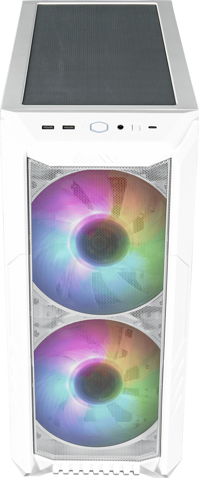 Корпус Cooler Master HAF500 белый без БП ATX 4x120mm 4x140mm 4x200mm 2xUSB3.0 audio bott PSU — фото 2