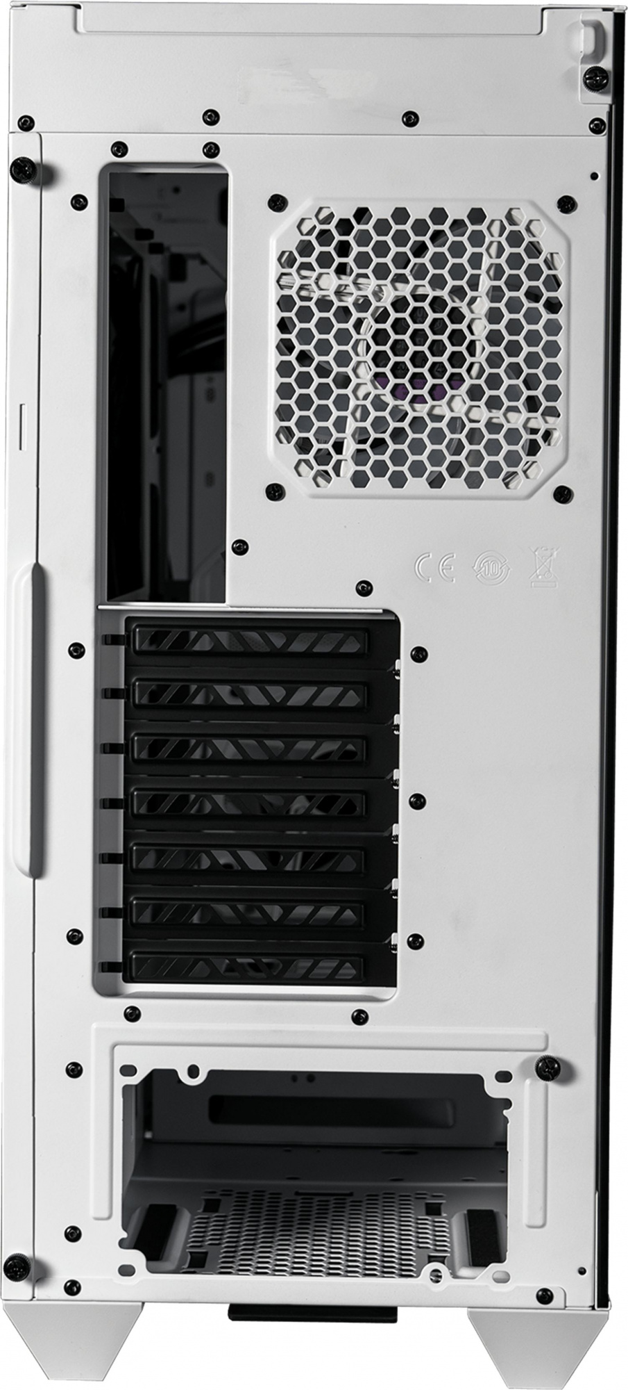 Корпус Cooler Master HAF500 белый без БП ATX 4x120mm 4x140mm 4x200mm 2xUSB3.0 audio bott PSU — фото 5