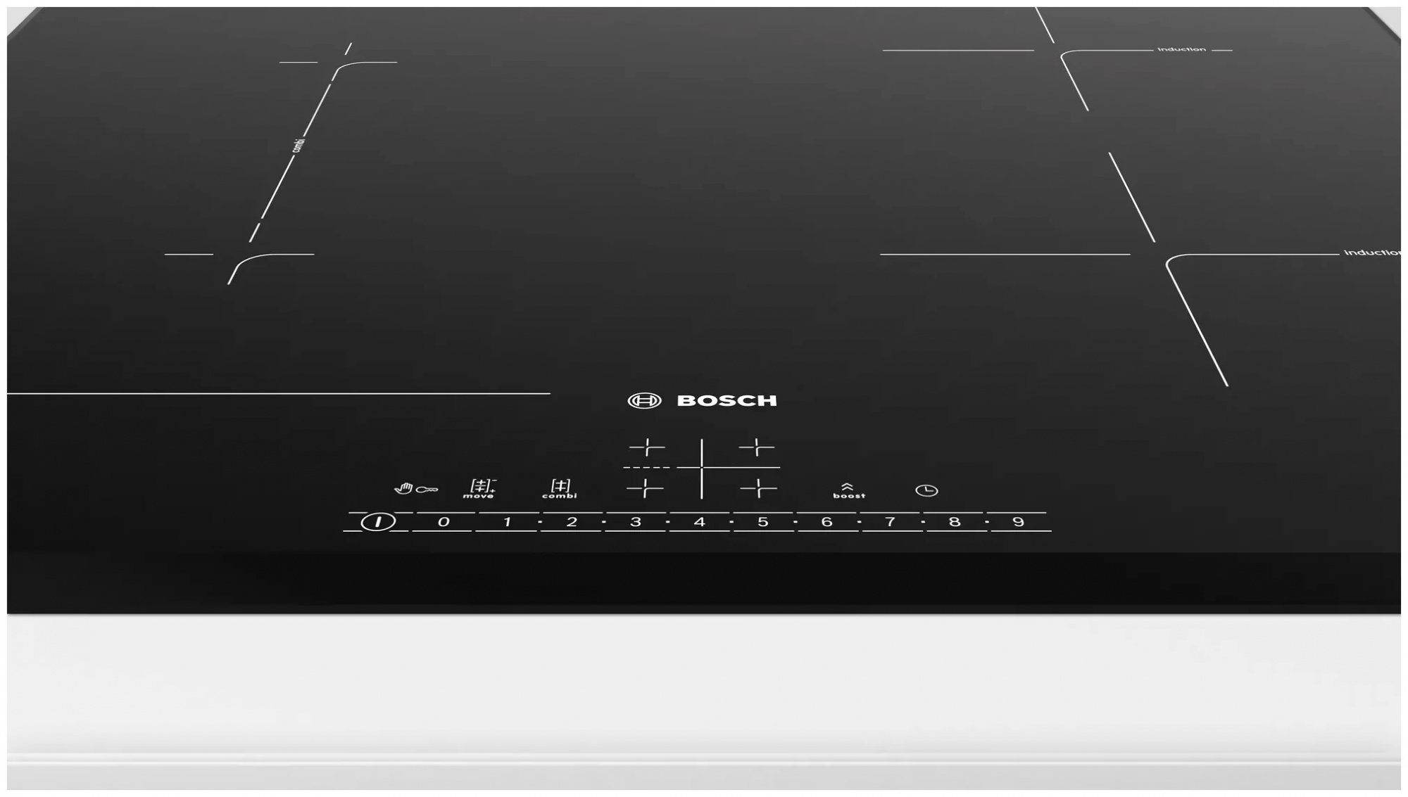 Индукционная варочная поверхность Bosch PVS645FB5E черный — фото 2