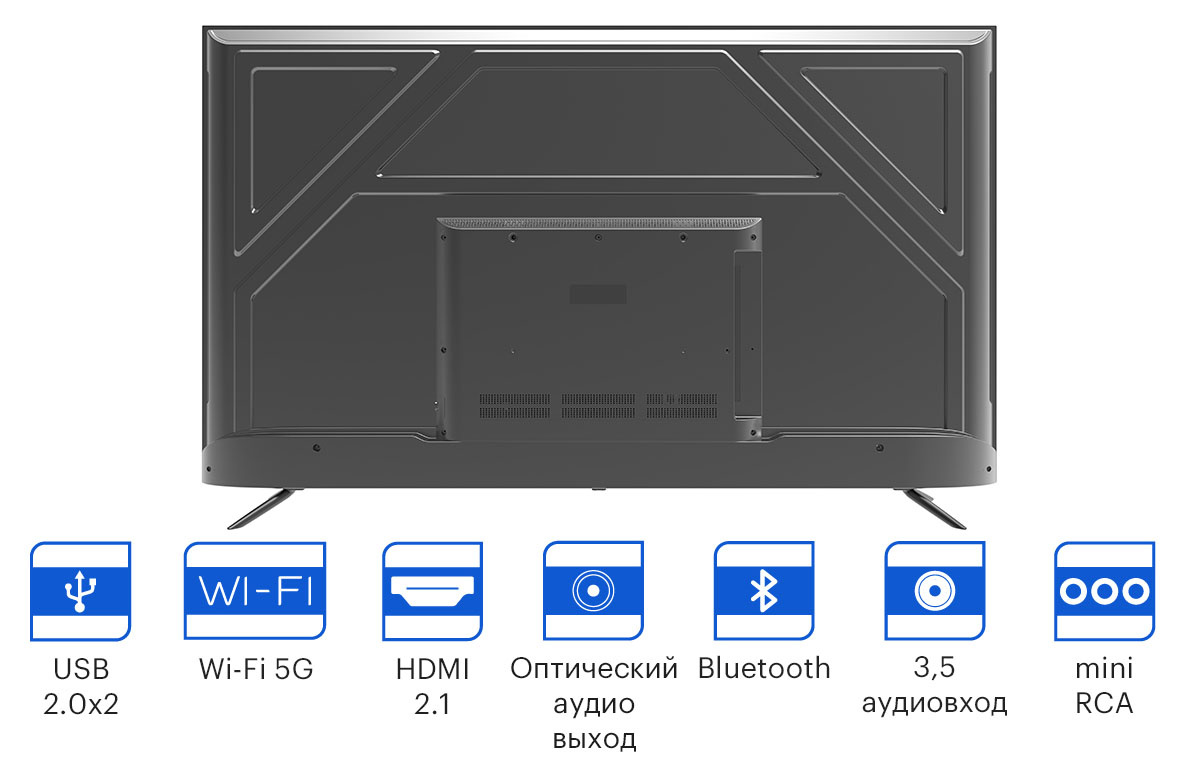 Телевизор LED Kivi 65" 65U750NB — фото 7