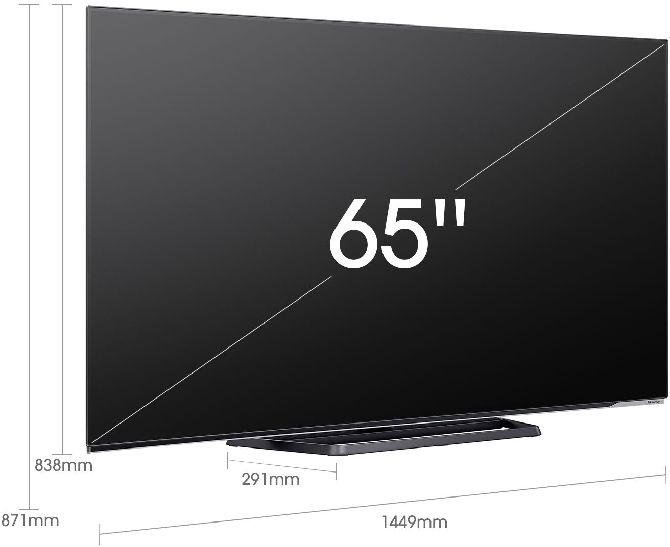 Телевизор OLED Hisense 65" 65A85H — фото 10