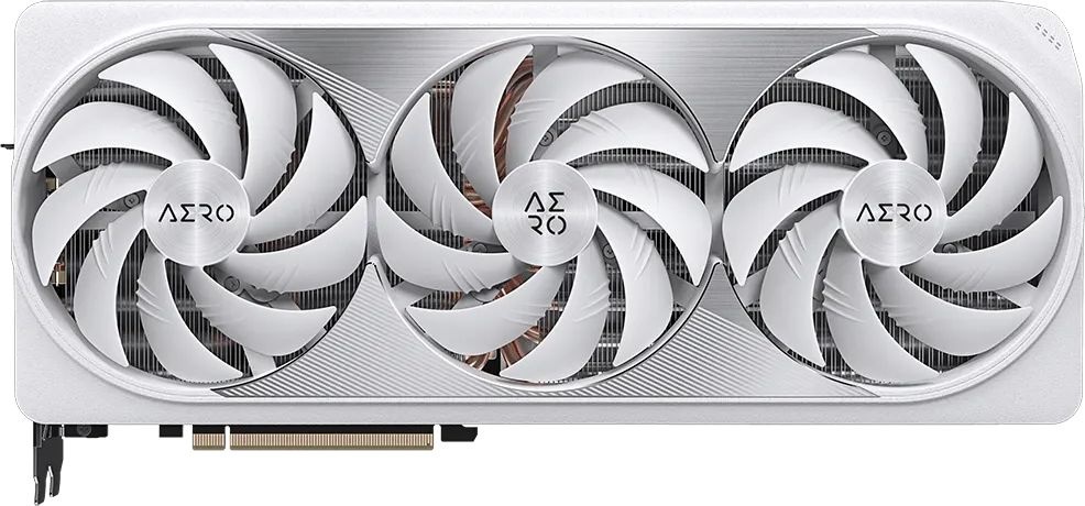 Видеокарта Gigabyte PCI-E 4.0 GV-N4080AERO-16GD NVIDIA GeForce RTX 4080 16384Mb 256 GDDR6X 2535/22400 HDMIx1 DPx3 HDCP Ret