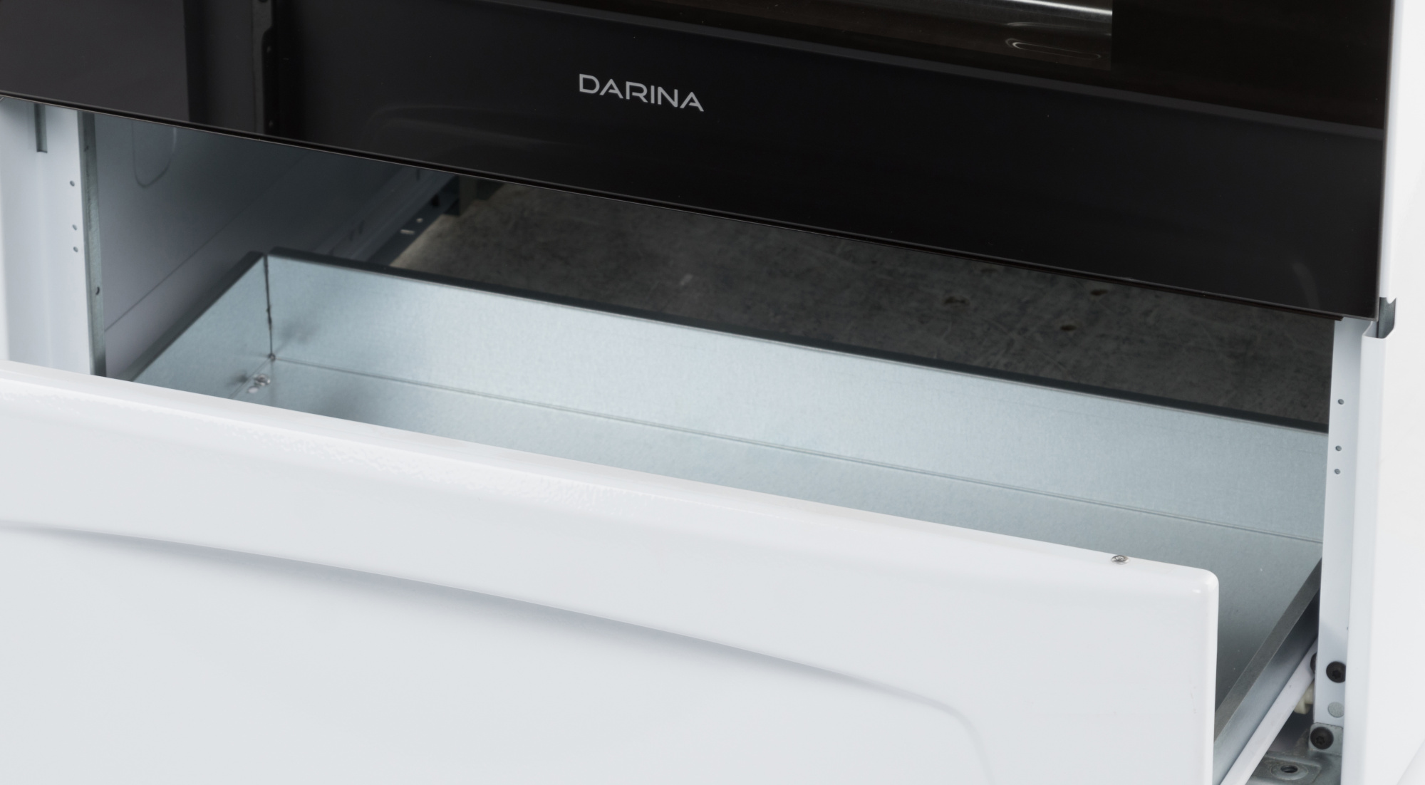 Плита Электрическая Darina 1D EC 141 607 W белый/черный стеклокерамика (без крышки) — фото 4