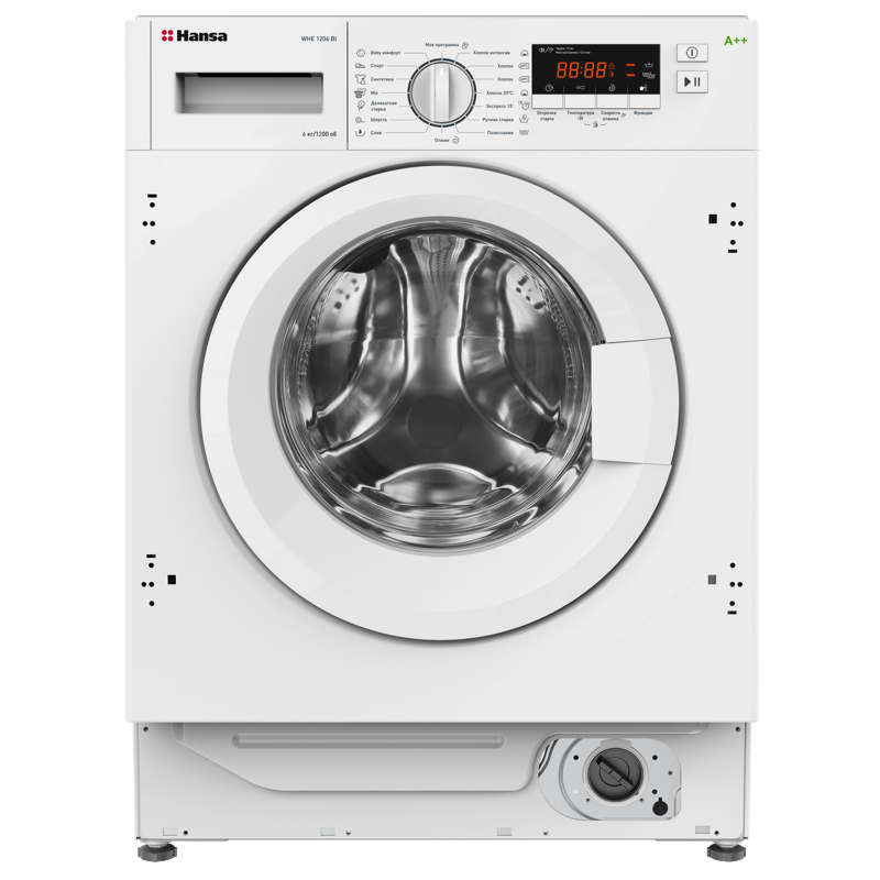 Встраиваемая стиральная машина Hansa  WHE1206BI