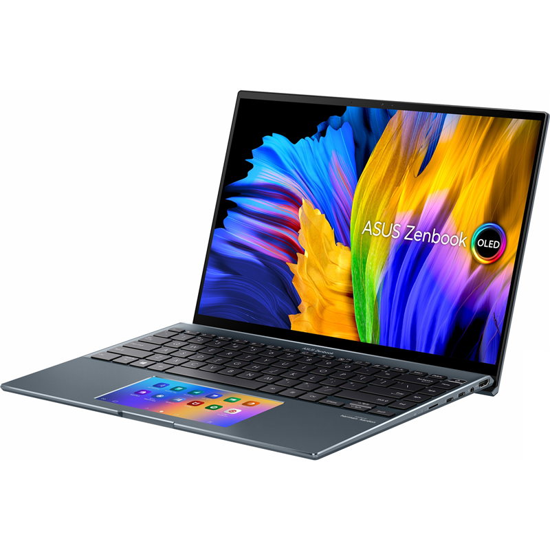 Ноутбук ASUS ZenBook 14X UX5400EG-KN185T (90NB0T83-M001L0) +Bag+Stylus+cable 14"(2880x1800 OLED 16:10)/Touch/Intel Core i7 1165G7(2.8Ghz)/16384Mb/512PCISSD+32 OptaneGb/noDVD/Ext:nVidia GeForce MX450(2 — фото 2