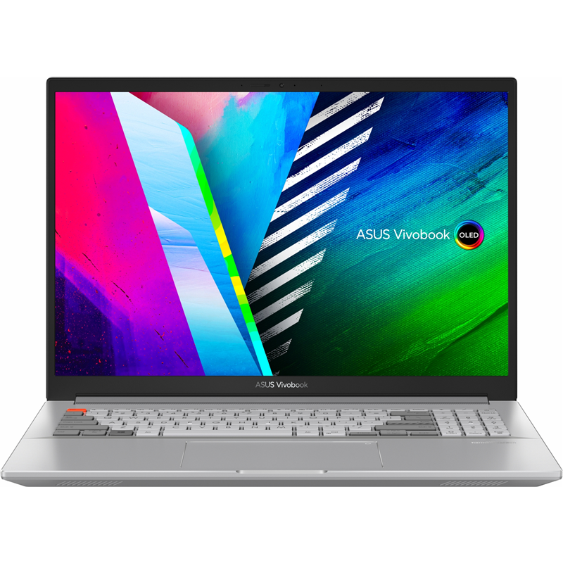 Ноутбук ASUS VivoBook Pro16x N7600PC-L2087W (90NB0UI3-M03030) 16"(3840x2400 OLED 16:10)/Intel Core i7 11370H(3Ghz)/16384Mb/512PCISSDGb/noDVD/Ext:nVidia GeForce RTX3050(4096Mb)/Cam/BT/WiFi/1.95kg/Cool 