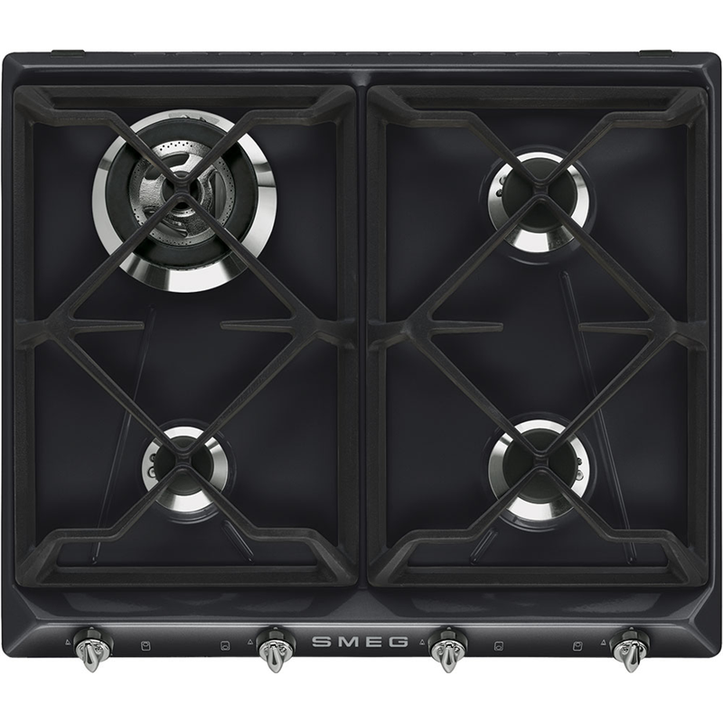 Встраиваемые газовые панели SMEG  SR964NGH
