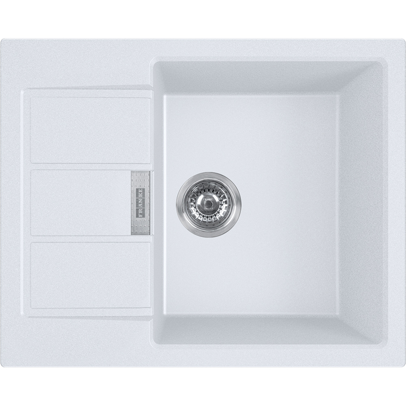 Мойка Franke Sirius 2.0 S2D 611-62 (500) белый, вентиль автомат(143.0628.363)