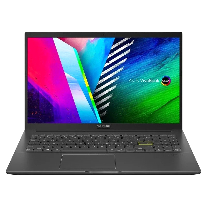 Ноутбук ASUS K513EA-L12078 (90NB0SG1-M00ES0) 15.6"(1920x1080 OLED)/Intel Core i5 1135G7(2.4Ghz)/12288Mb/512PCISSDGb/noDVD/Int:Intel Iris Xe Graphics/Cam/BT/WiFi/war 1y/1.8kg/Indie Black/DOS
