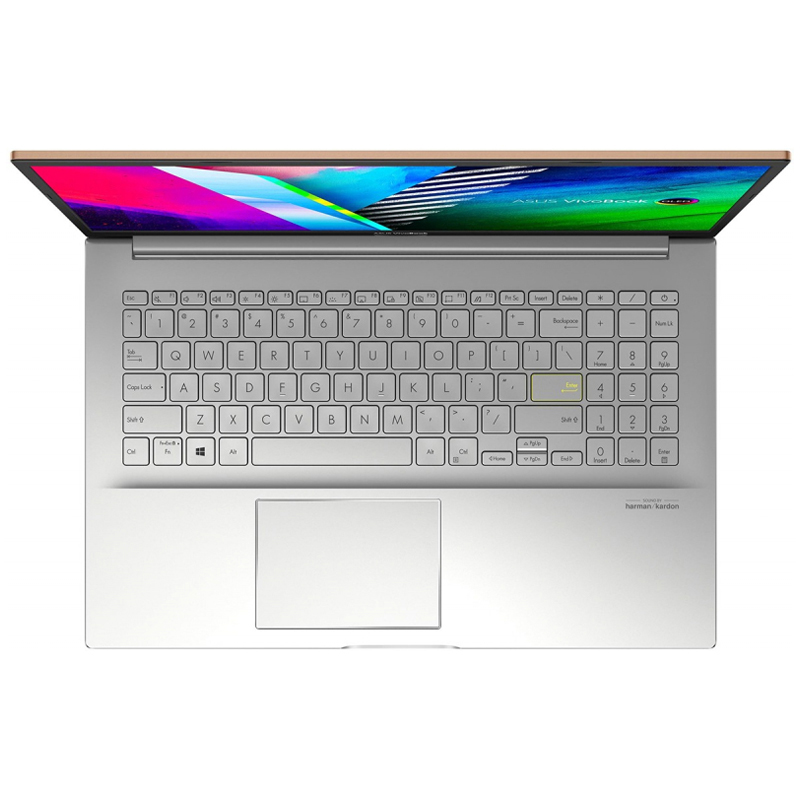 Ноутбук ASUS K513EA-L12044 (90NB0SG2-M00K90) +mouse 15.6"(1920x1080 OLED)/Intel Core i5 1135G7(2.4Ghz)/8192Mb/512PCISSDGb/noDVD/Int:Intel Iris Xe Graphics/Cam/BT/WiFi/war 1y/1.8kg/Transparent Silver/D — фото 2