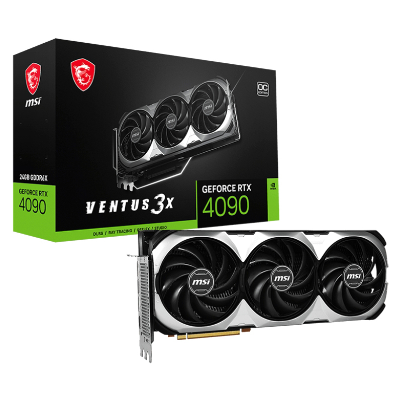 Видеокарта MSI GeForce RTX 4090 VENTUS 3X 24G OC — фото 7