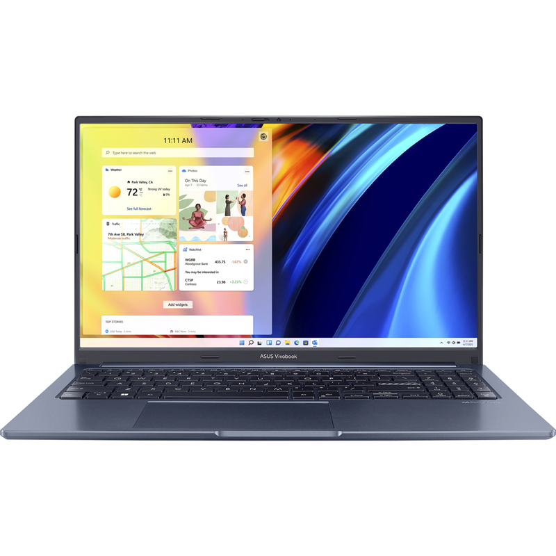 Ноутбук ASUS Vivobook X1503ZA-L1232 (90NB0WY1-M00NL0) 15.6"(1920x1080 OLED)/Intel Core i5 12500H(2.5Ghz)/16384Mb/512PCISSDGb/noDVD/Int:Intel Iris Xe Graphics/Cam/BT/WiFi/70WHr/war 1y/1.7kg/Quiet Blue/