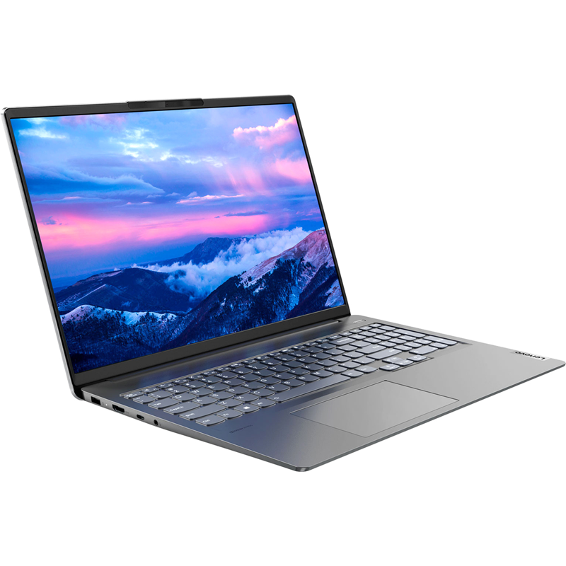 Ноутбук Lenovo IdeaPad 5 Pro (82L500UPRK)16"(2560x1600)/AMD Ryzen 5 5600H(3.3Ghz)/8192Mb/512SSDGb/noDVD/Int:AMD Radeon/Cam/BT/WiFi/75WHr/war 1y/1.9kg/grey/Win11Home + 95W, RU kbd — фото 3