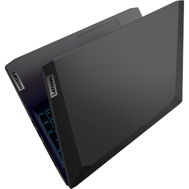 Ноутбук Lenovo IdeaPad Gaming 3 15IHU6 (82K1015URK) 15.6"(1920x1080 IPS)/Intel Core i7 11370H(3.3Ghz)/16384Mb/512SSDGb/noDVD/Ext:nVidia GeForce RTX3050(4096Mb)/Cam/BT/WiFi/45WHr/war 1y/2.25kg/black/no — фото 4