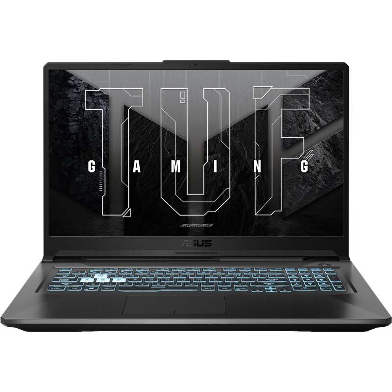 Ноутбук ASUS TUF Gaming F15 FX706HEB-HX166W (90NR0714-M001Z0) 17.3"(1920x1080 (матовый, 144Hz) IPS)/Intel Core i5 11400H(2.2Ghz)/8192Mb/512PCISSDGb/noDVD/Ext:nVidia GeForce RTX3050 Ti(4096Mb)/Cam/BT/W