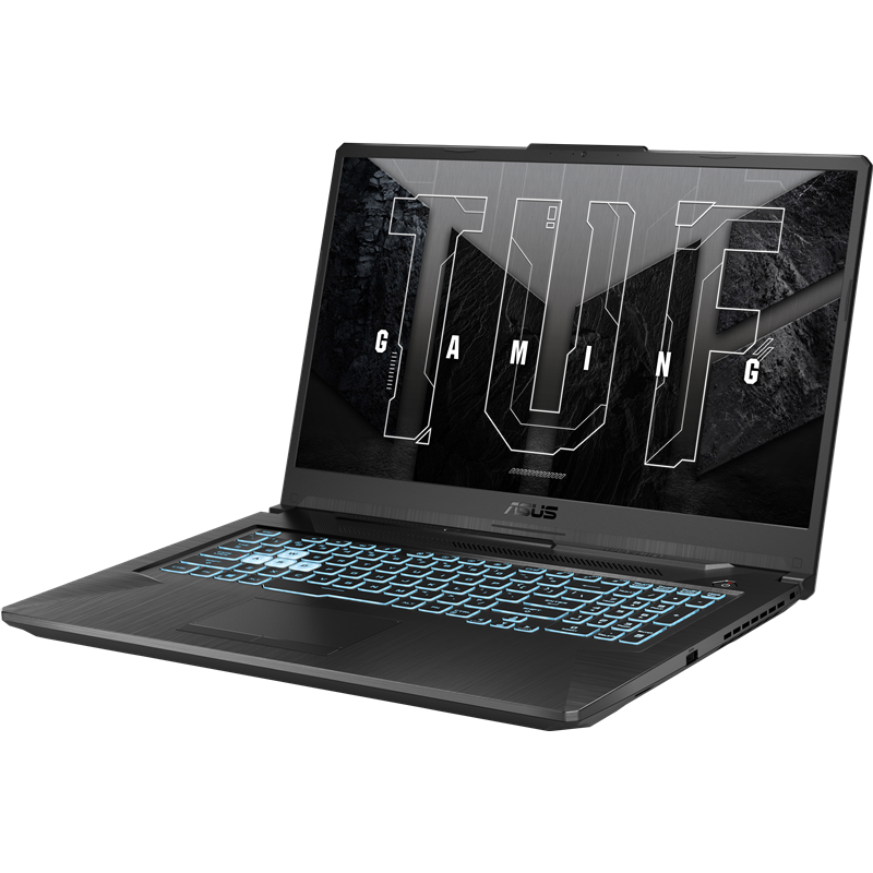 Ноутбук ASUS TUF Gaming F15 FX706HEB-HX166W (90NR0714-M001Z0) 17.3"(1920x1080 (матовый, 144Hz) IPS)/Intel Core i5 11400H(2.2Ghz)/8192Mb/512PCISSDGb/noDVD/Ext:nVidia GeForce RTX3050 Ti(4096Mb)/Cam/BT/W — фото 2