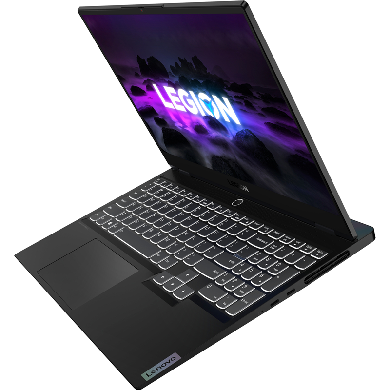 Ноутбук Lenovo Legion S7 15ACH6 (82K8001ARK) 15.6"(1920x1080 IPS)/AMD Ryzen 5 5600H(3.3Ghz)/16384Mb/1024SSDGb/noDVD/Ext:nVidia GeForce RTX3060(6144Mb)/Cam/BT/WiFi/71WHr/war 1y/1.9kg/shadow black/noOS — фото 2