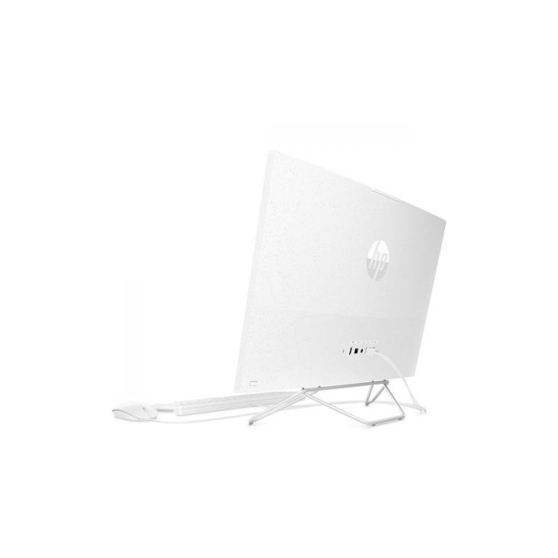 Моноблок HP All-in-One 27-cb0022ny (568T1EA) 27"(1920x1080)/AMD Ryzen 3 5300U(2.6Ghz)/8192Mb/512PCISSDGb/noDVD/Int:AMD Intergrated Graphics /Cam/WiFi/war 1y/Starry White/W11 + EN kbd — фото 3