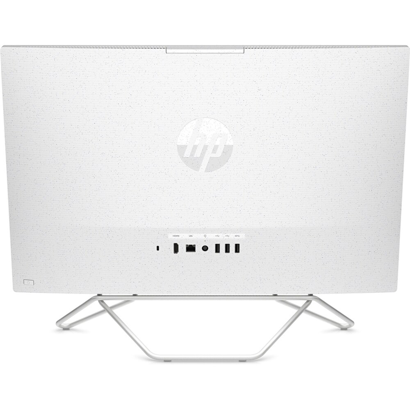 Моноблок HP All-in-One 27-cb0022ny (568T1EA) 27"(1920x1080)/AMD Ryzen 3 5300U(2.6Ghz)/8192Mb/512PCISSDGb/noDVD/Int:AMD Intergrated Graphics /Cam/WiFi/war 1y/Starry White/W11 + EN kbd — фото 4