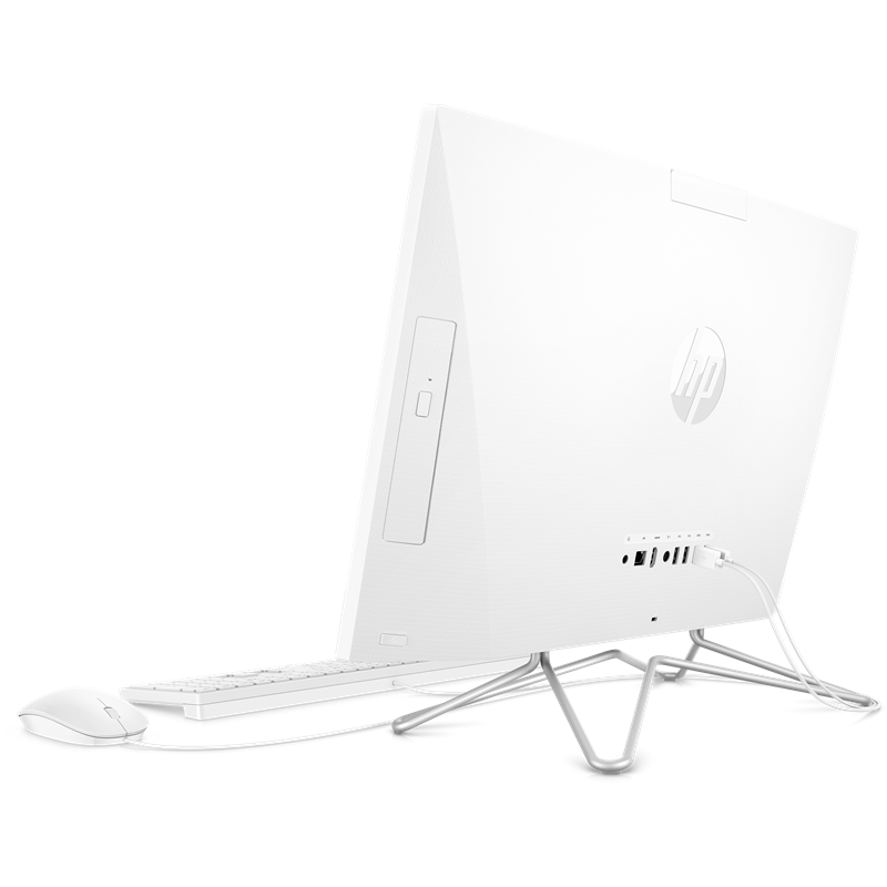 Моноблок HP All-in-One 24-df1064ny (4X5E0EA#B1R)23.8"(1920x1080)/Touch/Intel Core i5 1135G7(2.4Ghz)/8192Mb/1000Gb/noDVD/Int:Intel Internal Graphics /Cam/WiFi/war 1y/Snow White/DOS + EN kbd — фото 3