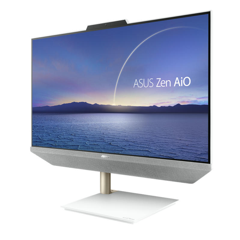 Моноблок ASUS Zen Aio A5401WRAK-WA058W (90PT0313-M002B0) 23.8"(1920x1080 (матовый))/Intel Core i3 10100T(3Ghz)/8192Mb/512PCISSDGb/noDVD/Int:Intel HD/Cam/BT/WiFi/war 1y/7kg/White/W11 — фото 2
