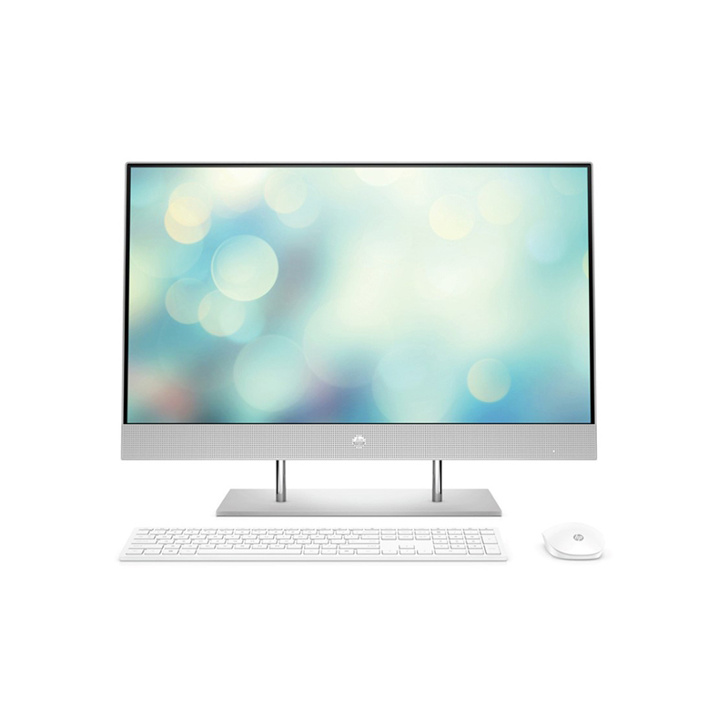 Моноблок HP All-in-One 27-dp0019ny (236W4EA) 27"(1920x1080)/AMD Ryzen 5 4500U(2.3Ghz)/8192Mb/256PCISSDGb/noDVD/Int:AMD Intergrated Graphics /Cam/WiFi/war 1y/Starry White/FreeDOS + EN kbd — фото 2