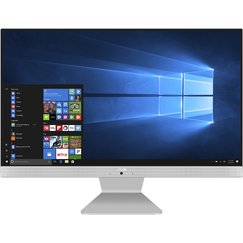 Моноблок ASUS Vivo V241EAK-WA175W (90PT02T1-M00DH0) 23.8"(1920x1080 (матовый))/Intel Pentium 7505(2Ghz)/4096Mb/256PCISSDGb/W11