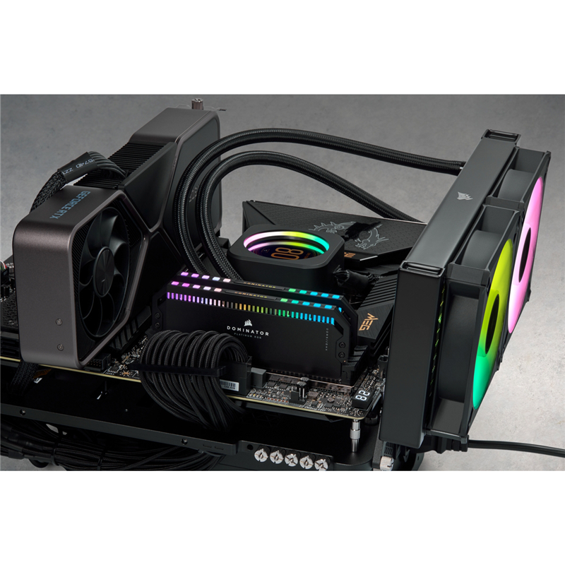 Оперативная память Corsair Dominator Platinum RGB (32 ГБ x 2 шт.) DDR5 5600 МГц DIMM CL40 CMT64GX5M2X5600C40 — фото 4
