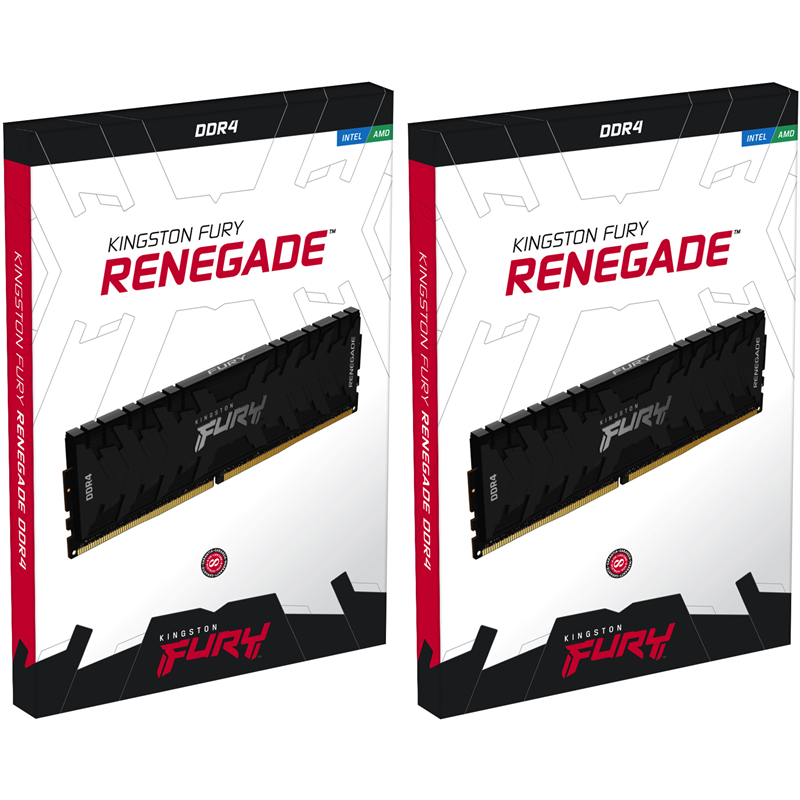 Память оперативная Kingston FURY Renegade KF432C16RBK4/128 — фото 4