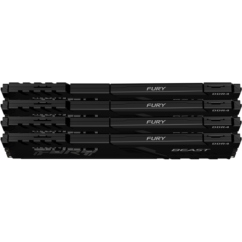 Память оперативная Kingston FURY Beast KF432C16BBK4/128 — фото 3