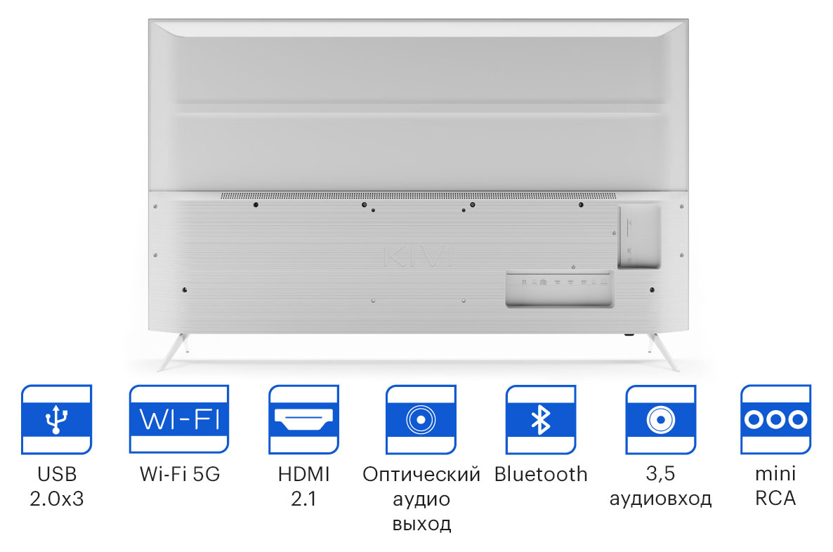 Телевизор LED Kivi 55" 55U750NW — фото 4