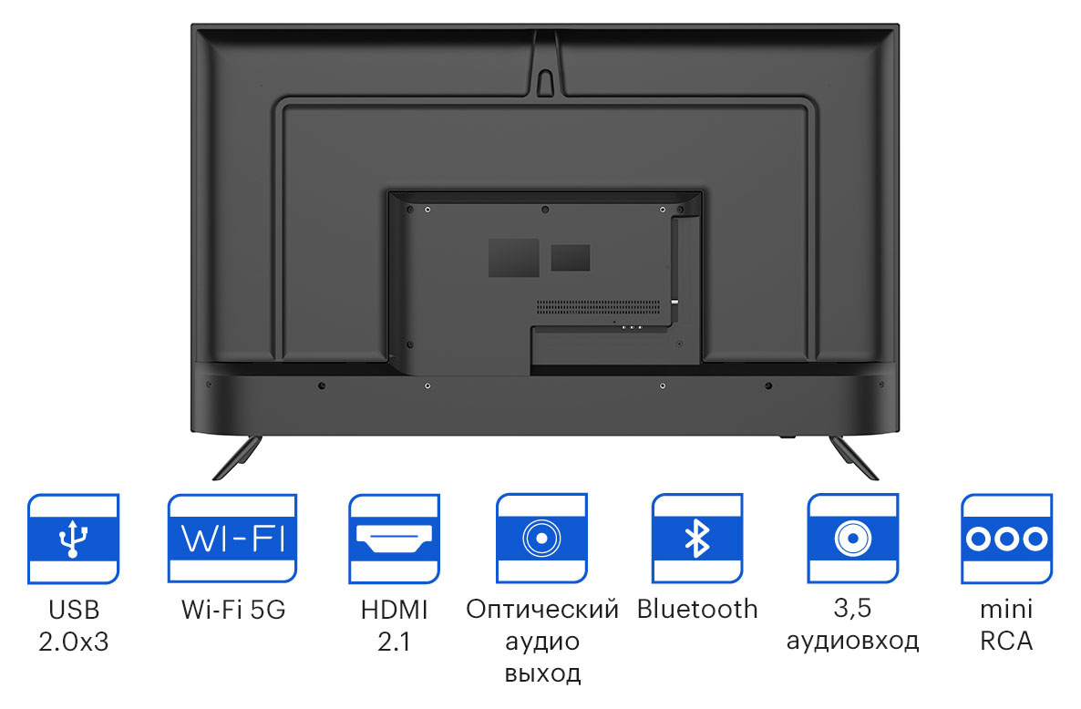 Телевизор LED Kivi 50" 50U740NB — фото 4