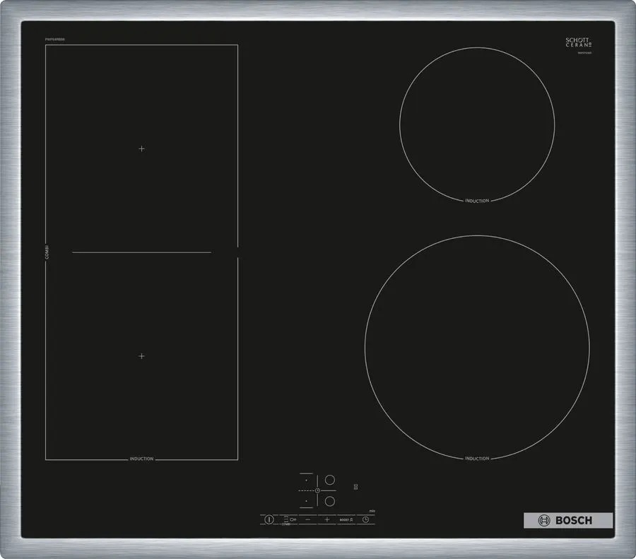 Индукционная варочная поверхность Bosch Serie 4 PWP64RBB6E