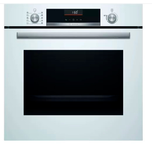 Духовой шкаф Электрический Bosch Serie 6 HBG536HW0R белый