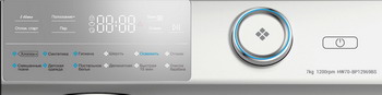 Стиральная машина узкая Haier HW70-BP12969BS — фото 2