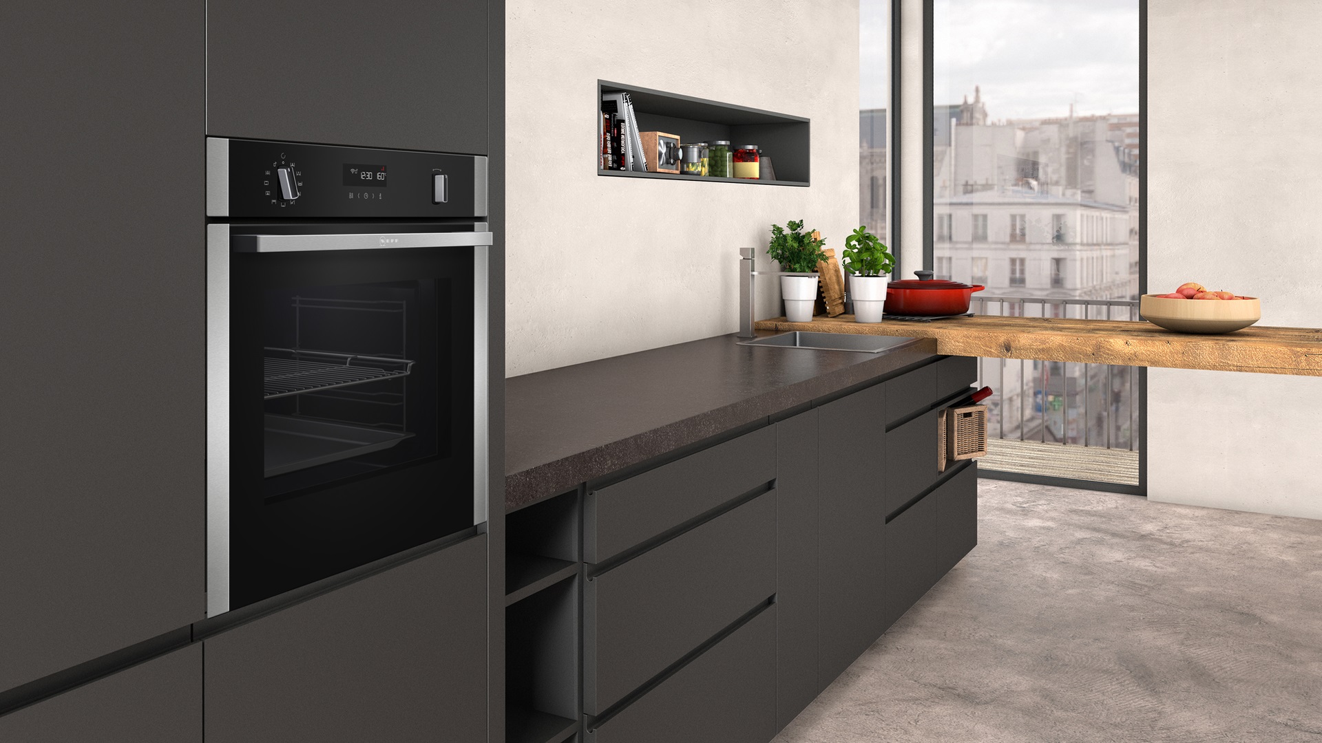 Духовой шкаф Электрический Neff B2ACH7AH0 — фото 4