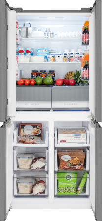 Холодильник Weissgauff WCD 450 X NoFrost Inverter — фото 3