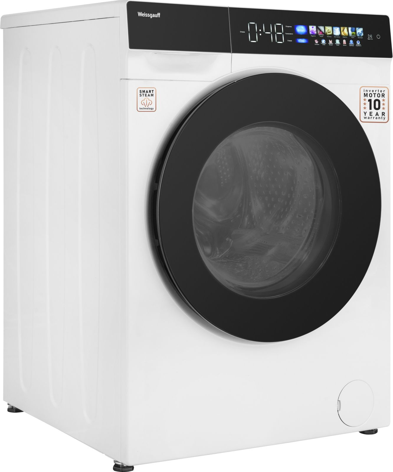 Стиральная машина Weissgauff WM 999 Full Touch DC Inverter Steam — фото 3