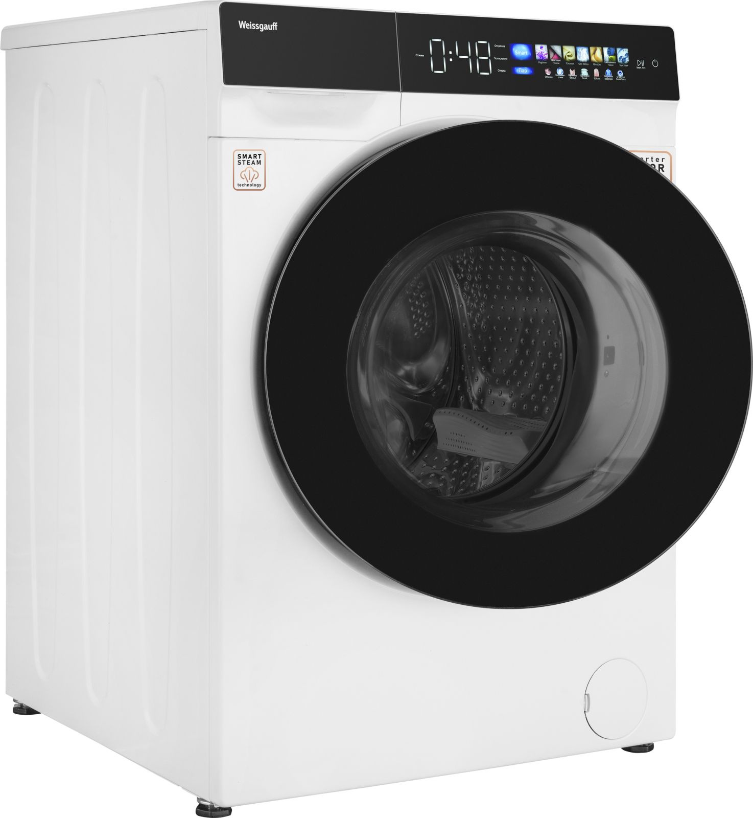 Стиральная машина Weissgauff WM 999 Full Touch DC Inverter Steam — фото 4
