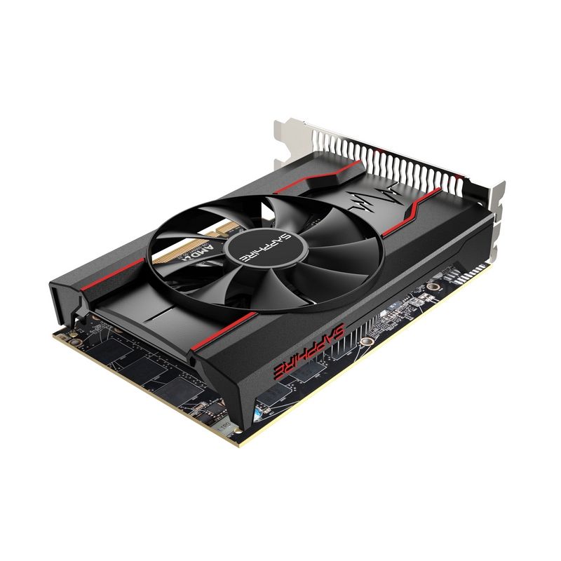 Видеокарта Sapphire PCI-E 11268-01-20G RX 550 4G OC AMD Radeon RX 550 4096Mb 128 GDDR5 1206/7000 DVIx1 HDMIx1 DPx1 HDCP Ret — фото 3