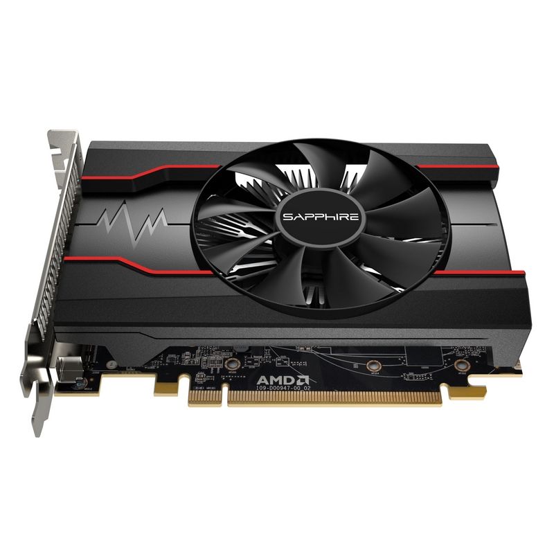 Видеокарта Sapphire PCI-E 11268-01-20G RX 550 4G OC AMD Radeon RX 550 4096Mb 128 GDDR5 1206/7000 DVIx1 HDMIx1 DPx1 HDCP Ret — фото 4