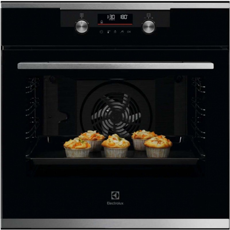 Духовой шкаф Электрический Electrolux KODDP77X черный
