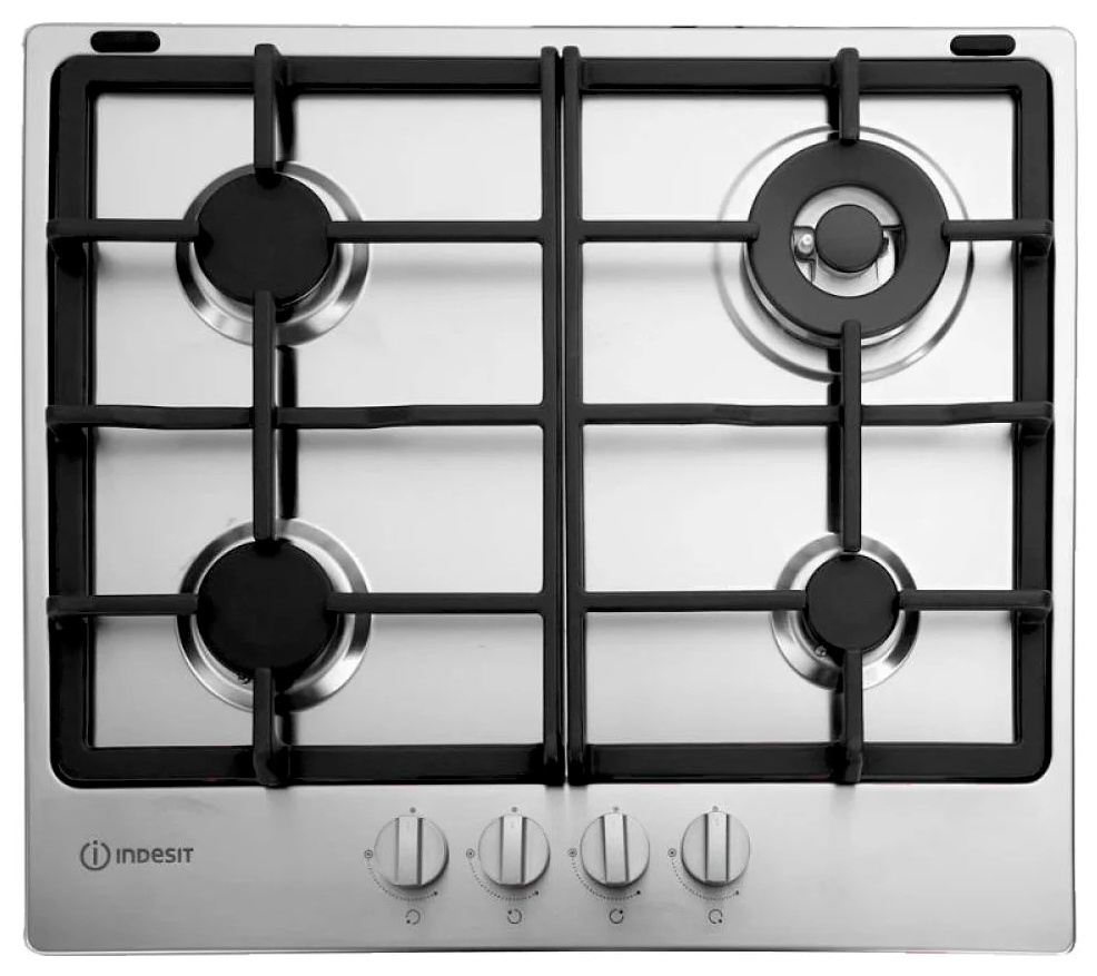 Газовая варочная поверхность Indesit THP 642 IX/I нержавеющая сталь