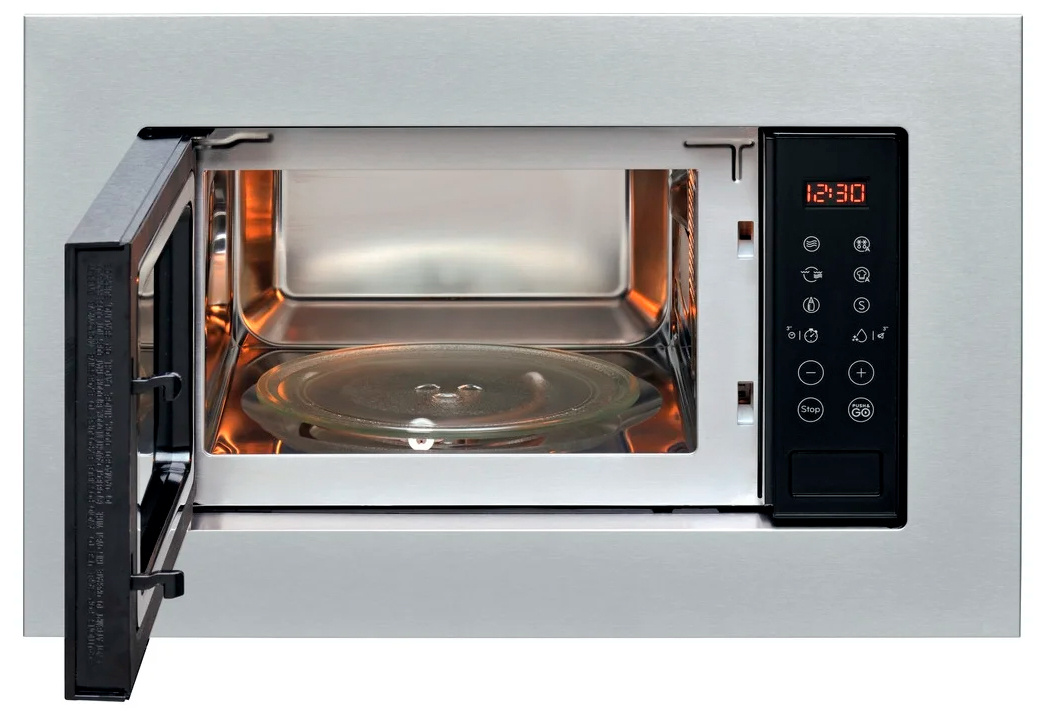 Микроволновая печь Indesit MWI 120 GX 20л. 800Вт серебристый/черный (встраиваемая) — фото 2