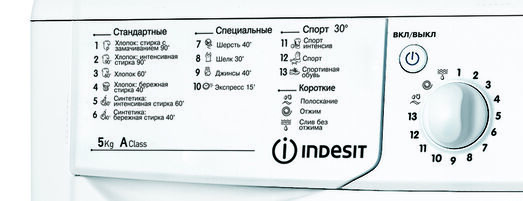 Стиральная машина Indesit IWSB 5085 — фото 3