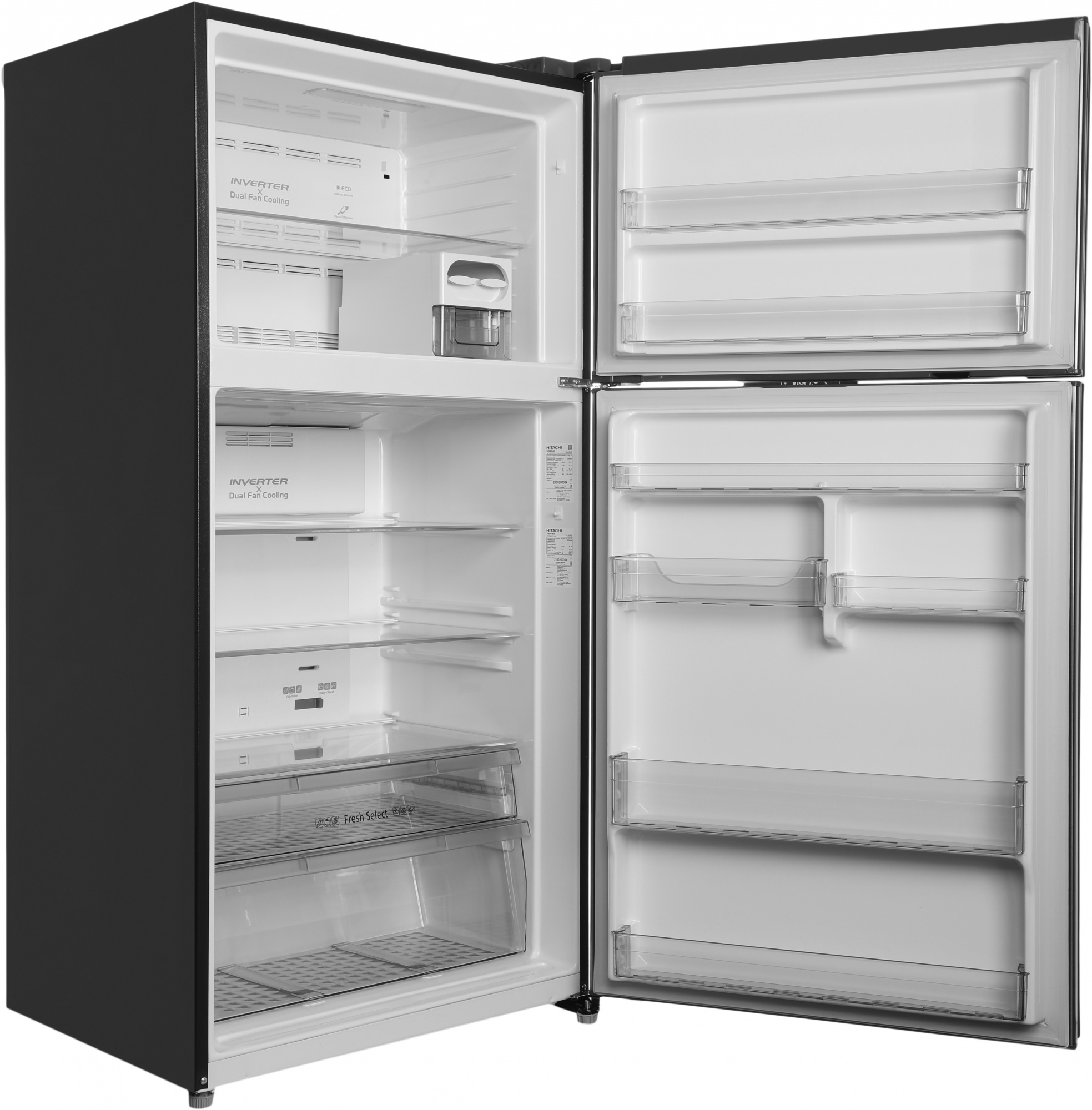 Холодильник Hitachi R-V610PUC7 BSL — фото 2